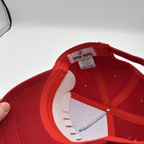 Ford‎ Bronco Hat Cap Red Blue Trucker Style Automotive Racing Adult - Picture 6 of 8